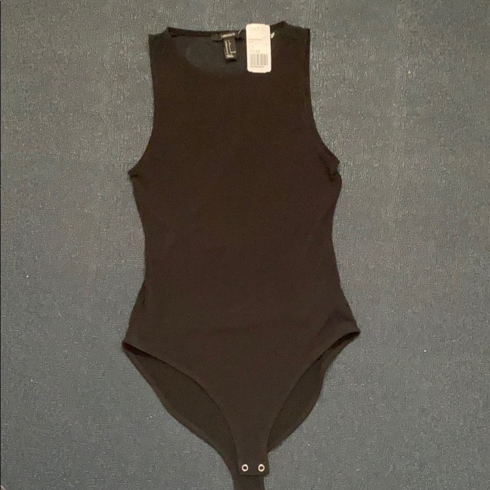 New with tags forever 21 mesh tank body suit